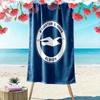 Brighton Print Beach Towel, Large Soft Quick Dry Towel for Beach Camping Swimming
