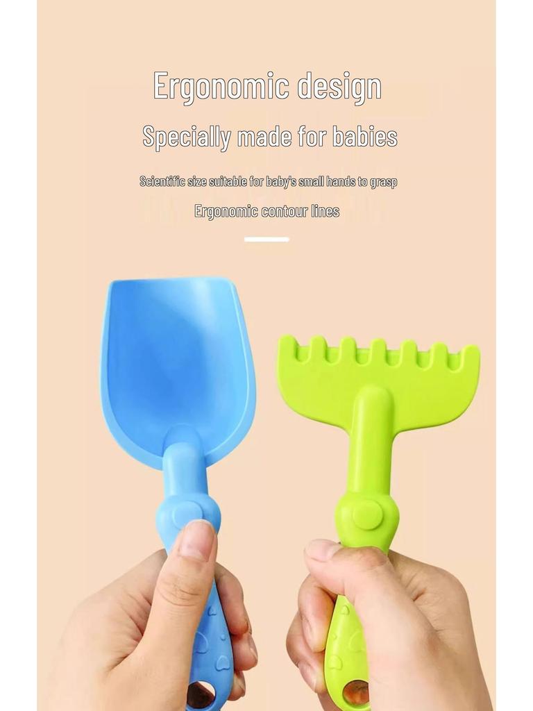 Children's Beach Sand and Water Play Set: Shovel, Bucket, and Digging Tools