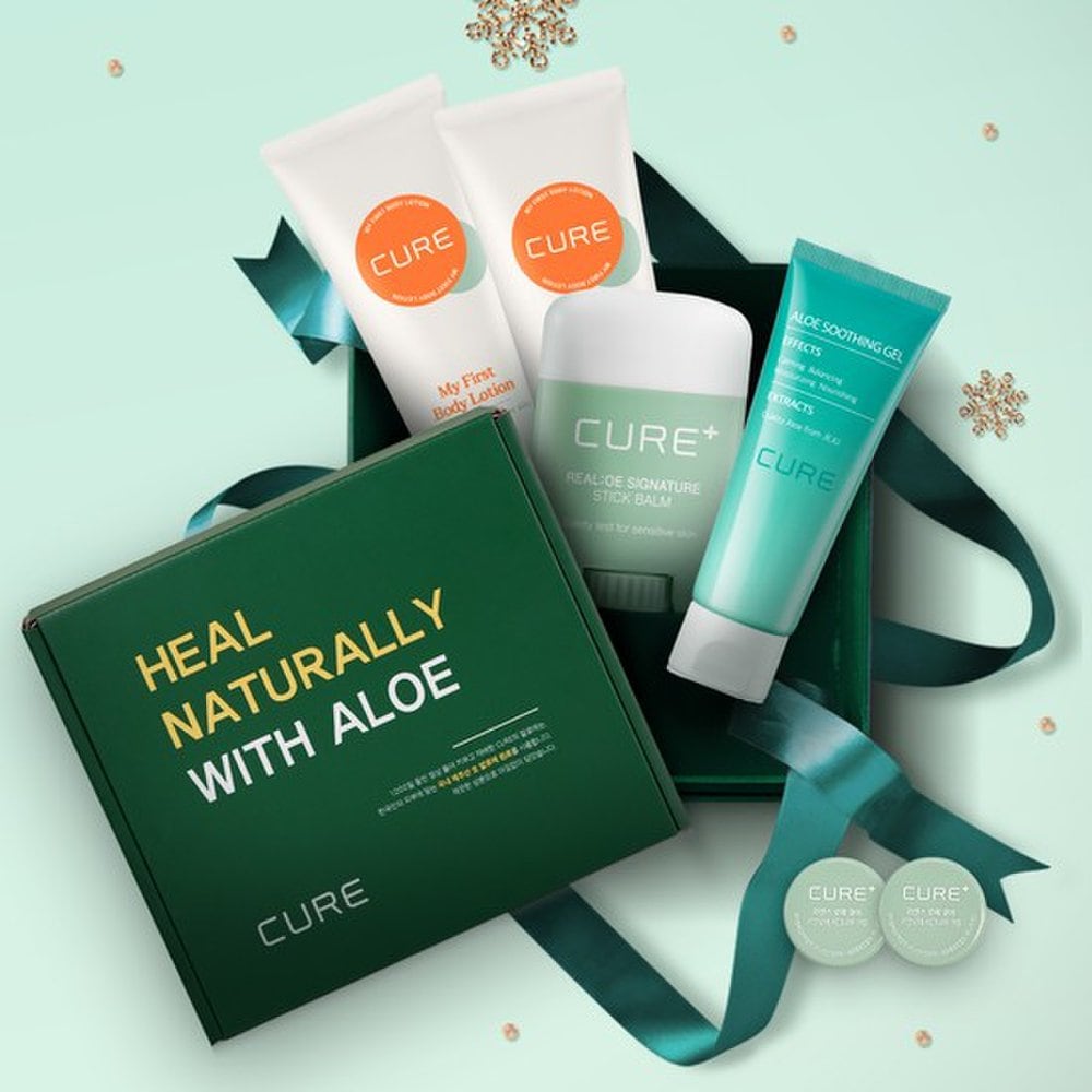 

[Kim Jeong Moon Aloe] Cure Moisturizing All-in-One Gift Set