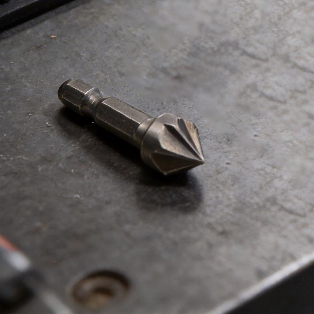 Chamfer Drill Bit Newest 1 4 Inch Shank 3612.7mm 45HCS 3 Pcs