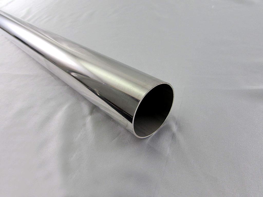 BRIGHTZ 1m Stainless Steel Straight Set 48mm Diameter 48 Pipe, 1.2mm Thick, 2-Piece [STR-PIPE-002-2PC]