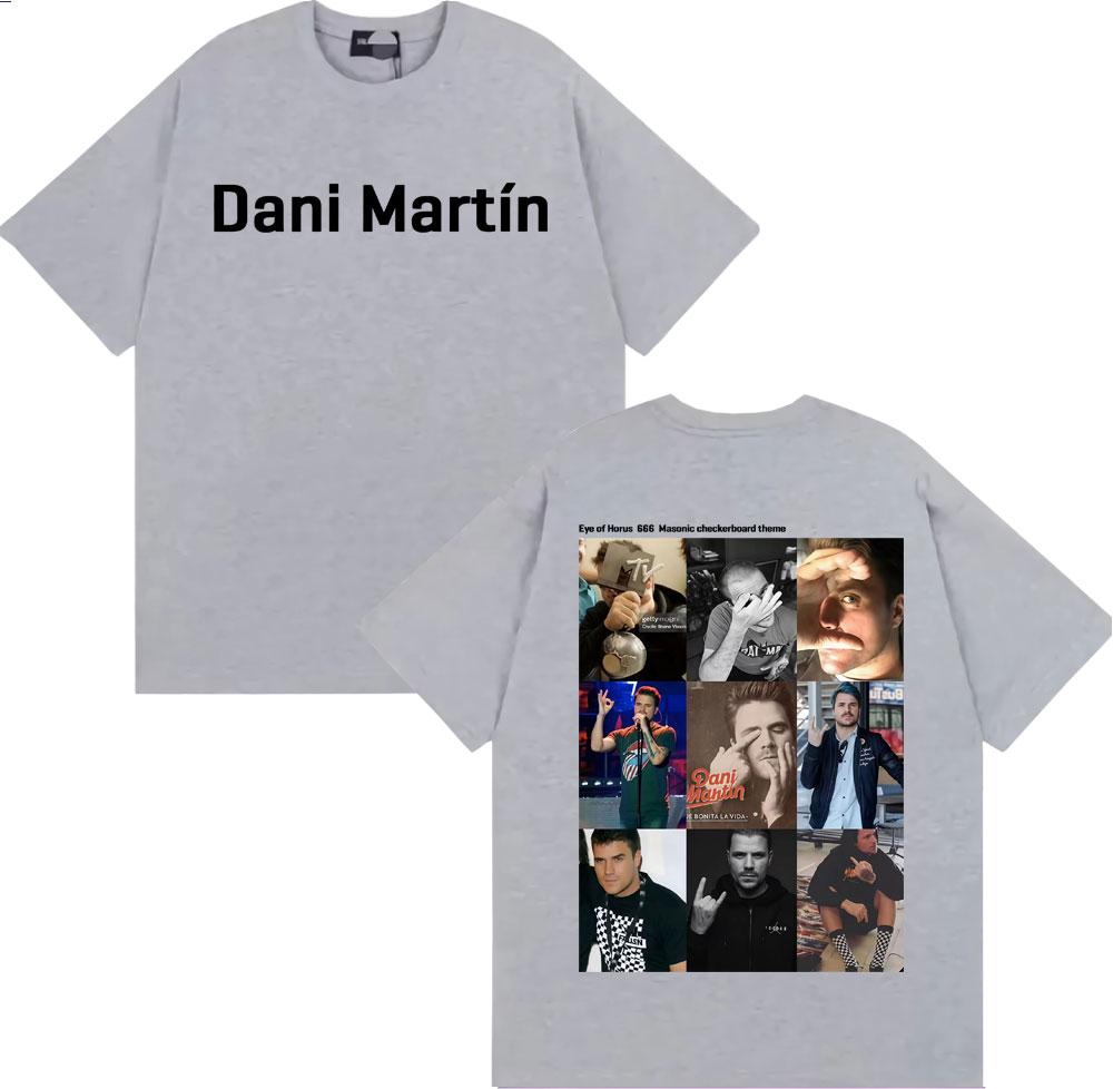 Rapper Dani Martin Album Cover Printed Tshirt Men Fashion Gothic High Street Tee Shirt Unisex Casual ONeck 100 Cotton T Shirt