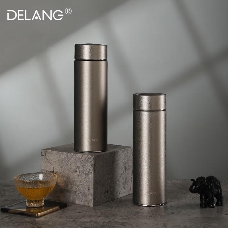 Delang 500ml 316SS Business Thermos with Tea Infuser