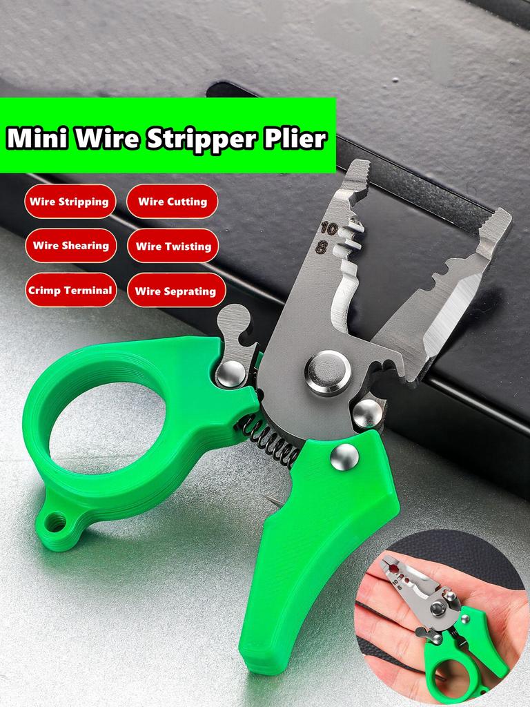 Multifunctional Mini Wire Stripper Crimping Electrician Tool Cable Stripping Wire Cutter Multi Tools Cut Line Cable Hand Tools