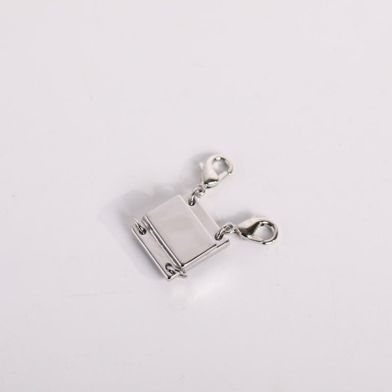 Gold-Plated Magnetic Necklace Clasp for Layered Jewelry Accessorizing