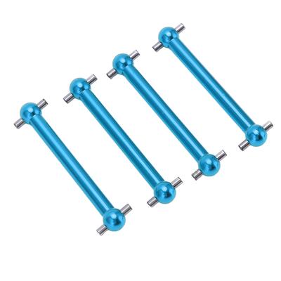 4 peças RC Metal Dog Bone Drive Eixo Dianteiro e Traseiro Universal Dog Bone para Tamiya TT02B 1/10 RC Car