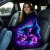 Pokemon Gengar & Jigglypuff Flannel Blanket Hot Anime Soft Warm Throw Sofa Bed Couch Cover Nap Cape Shawl Camping Fans Kids Gift