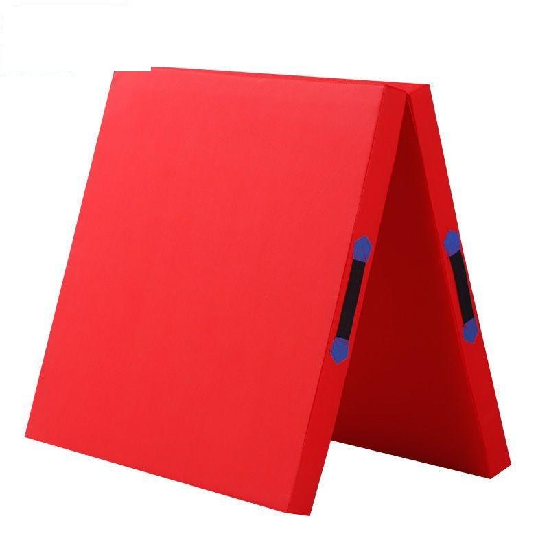 50MM Portable Anti Slip Foam Gymnastic Mat Leather Yoga Gymnastic Tumbling Mattress Gym Mat Foldable Exercise Mat