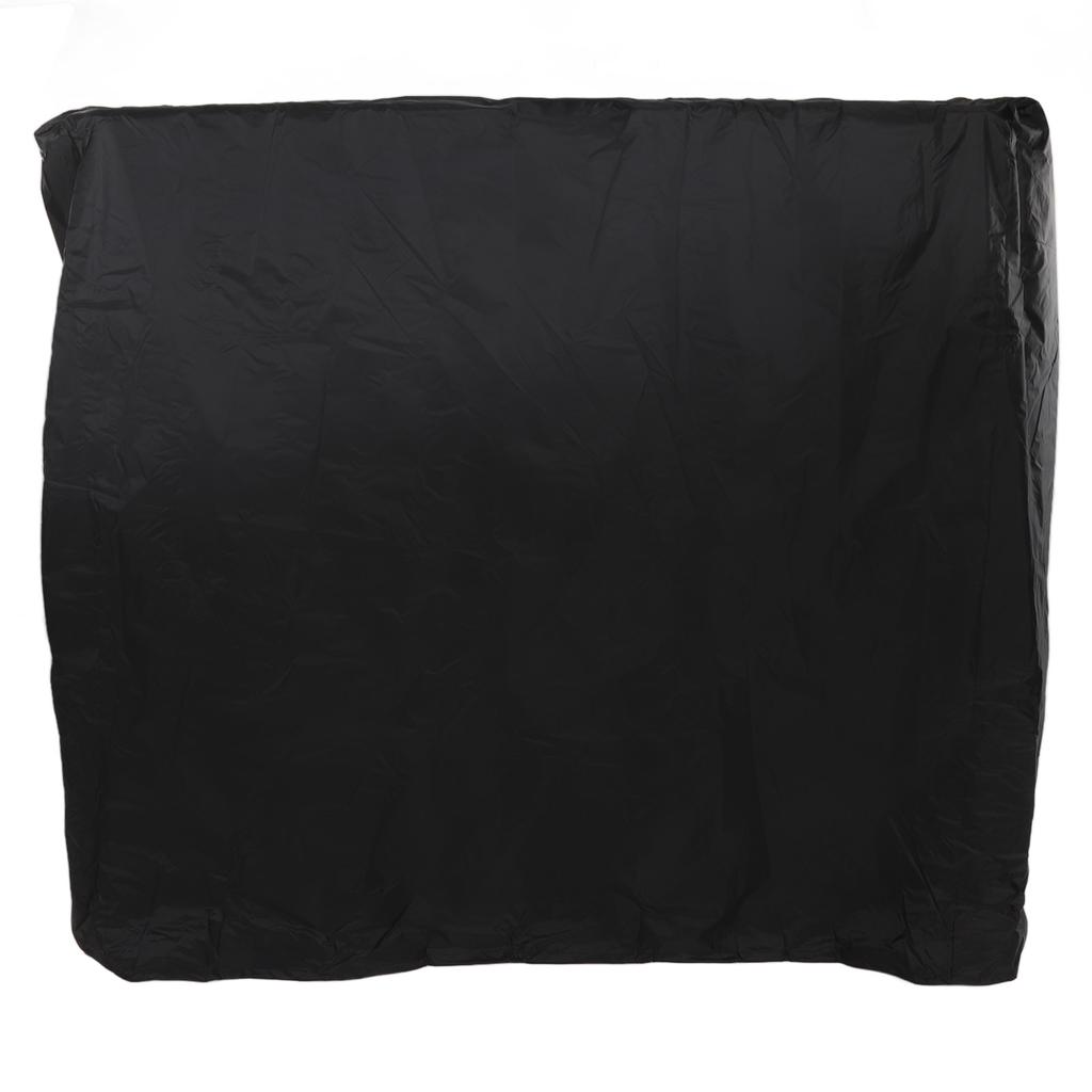 Ping Pong Table Cover Black Zippered 210 Silver Coated Waterproof Dustproof Tennis Table Cover for