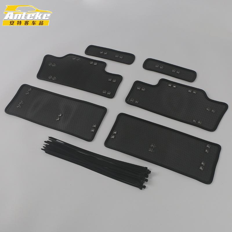 Middle Screening Mesh Front Grille Mesh For Honda CRV CR-V  2024+ Front Grille Net Cover Stainless Steel Accessories