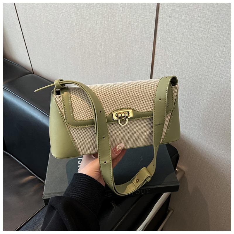 Sommer neue Nische High-End Einzel-Schulter Achseltasche modische Kontrastfarbe tragbar schräg zu tragen kleine quadratische Tasche