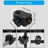 Photography Gear Mount Adapter 1/4 Female and Male Port for Camera Phone Light Holders on Bikes Desks Gym Equipment