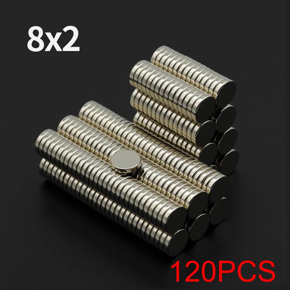 Powerful Neodymium Magnet N35 NdfeB Permanent Magnetic imanes Round Super Strong Fridge Magnets DIY 2x2 5x2 6x2 8x2 15x2 18x2mm