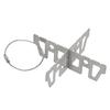 Lixada Titanium Alcohol Stove Rack Cross Stand Outdoor Camping Stove Stand Support Rack