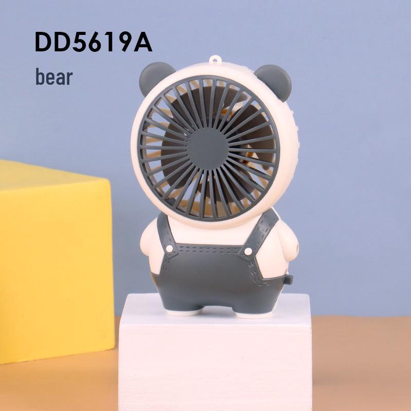 Cartoon USB Handheld Mini Fan: Portable Electric Fan for Kids, Students, and Gifts