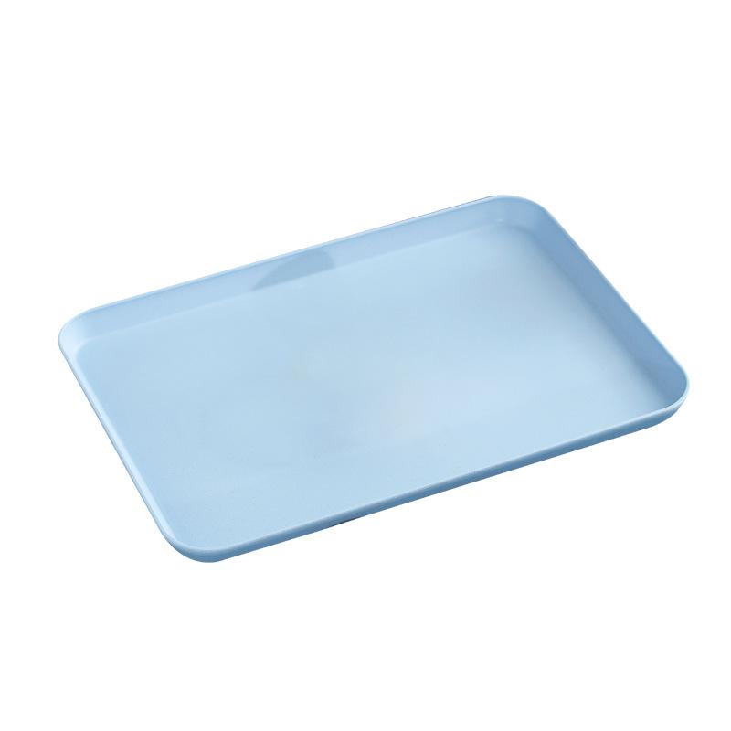 Tea Tray Living Room Cup Tea Cup Tray Household Rectangular Water Cup Tea Cup Tray Fruit Tray Nordic Plastic