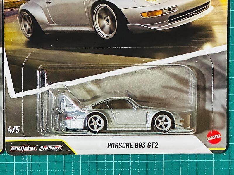 Hot Wheels 1994 NISMO 270R PORSCHE 993 GT2 NISMO Nissan Silvia Porsche Modern Classic Car Culture (S14)