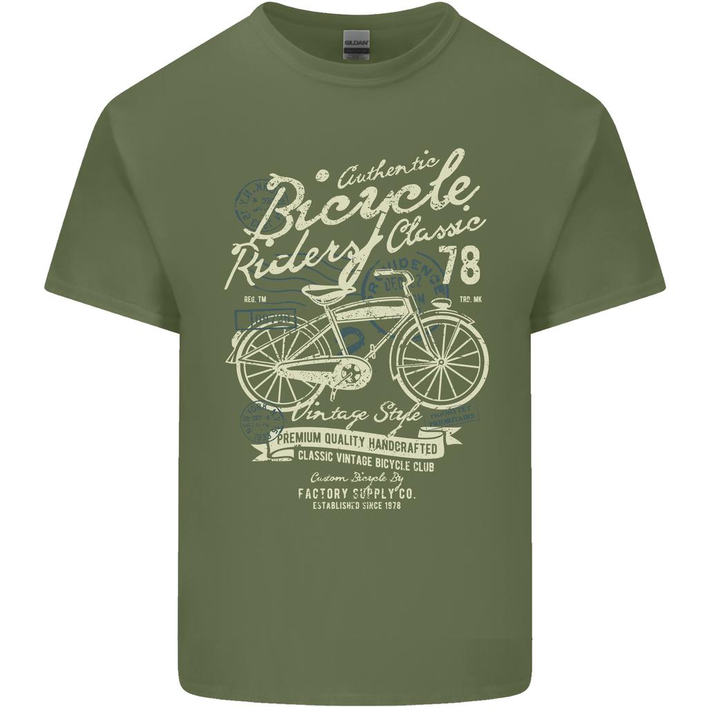Bicycle Rider Classic Cyclist Funny Cycling Unisexs Light Cotton TShirt