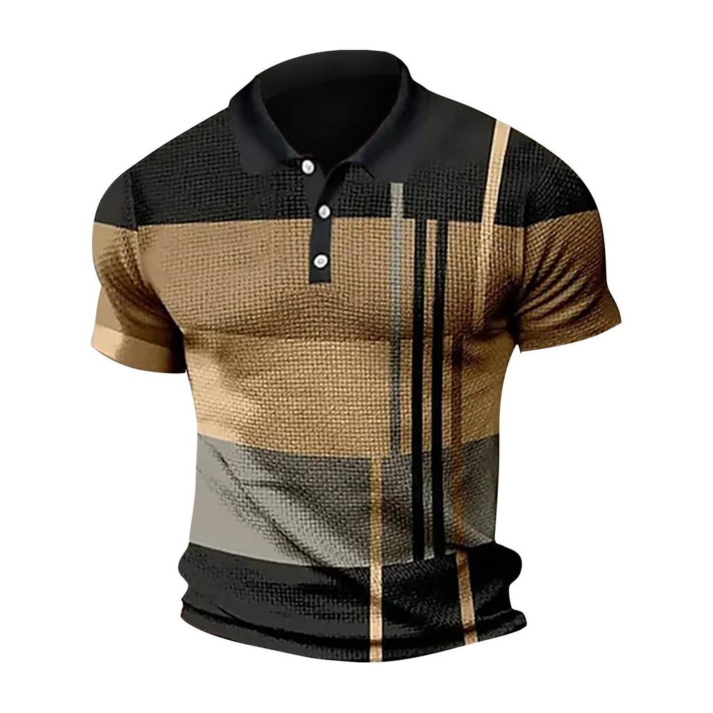 Summer New Quick Drying Lapel Polo Shirt With Button Pocket For Men'S Sports Polo Shirt Fitness And Casual Slim Fit Daily Work Shirt