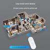 Universal Wireless Remote Control Lamp Holder for LED Bulbs, 220V Screw Base, Bedroom Lighting Fixture.