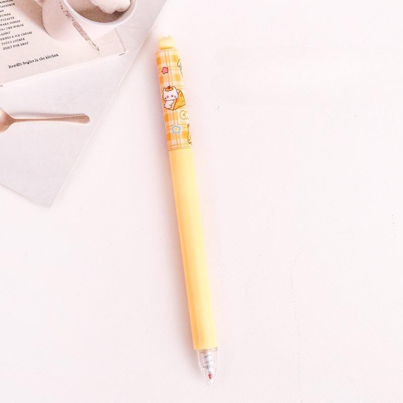 20Pcs Cat Gel Pen for Students 0.5mm Black Ink Smooth Writing Tool Cartoon for Journaling Note-Taking Ideal Classroom Prize Stationery