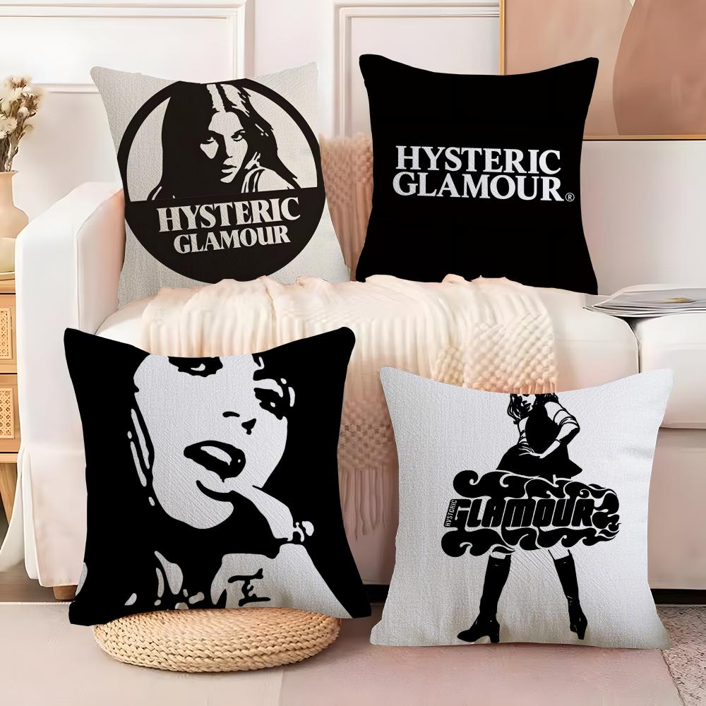 Fashion h-Hysteric glamour Pillow Case Home Living Room Decoration Linen Pillow Cases Cushion Cover