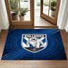 Canterbury-Bankstown Bulldogs Design Crystal Velvet Rug Soft Decorative Mat for Bedroom Entrance