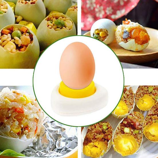 Egg Piercer Tool for Boiled Eggs Egg Opener Stainless Steel Pins Egg Peeler And Cracker
