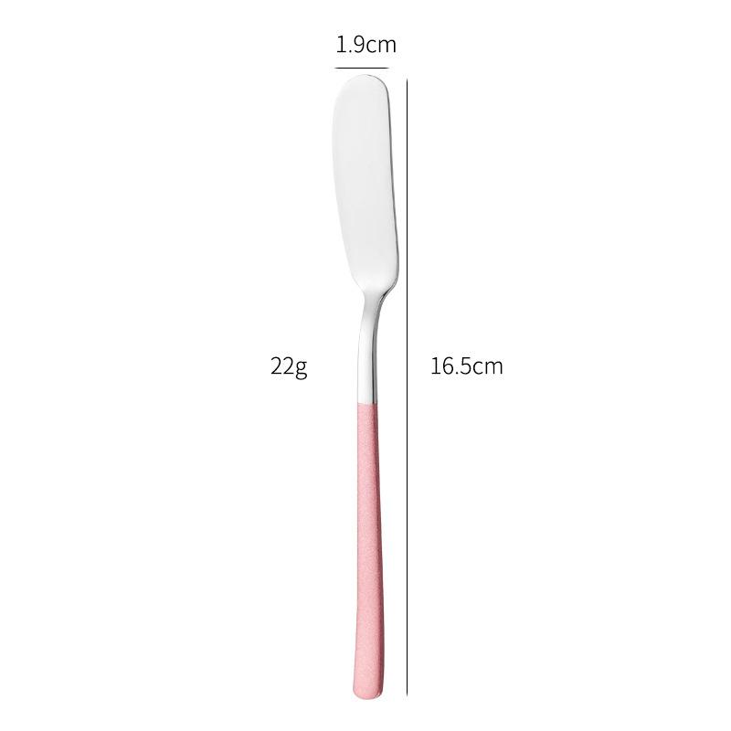 Butter knife 304 stainless steel butter knife cheese jam spreading knife peanut butter bread spreading scraper