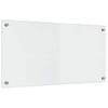 Kitchen Backsplash 2 Pcs Transparent 80 X 40 Cm Tempered Glass