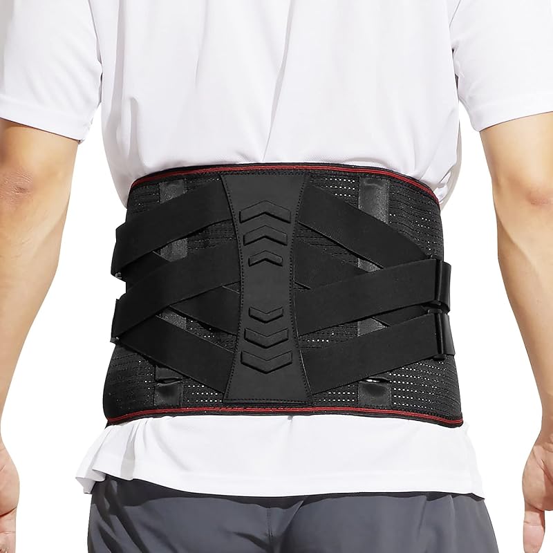 

[Rad Weather] waist belt pelvic belt hunched back correction belt 8 belts and 2 plates provide strong support Pelvic correction posture correction