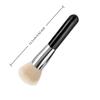 1 szt. Pędzle do makijażu Pędzel do podkładu Pudru do twarzy Różu Miękki pędzel do twarzy Kosmetyki Miękki podkład Narzędzia do makijażu