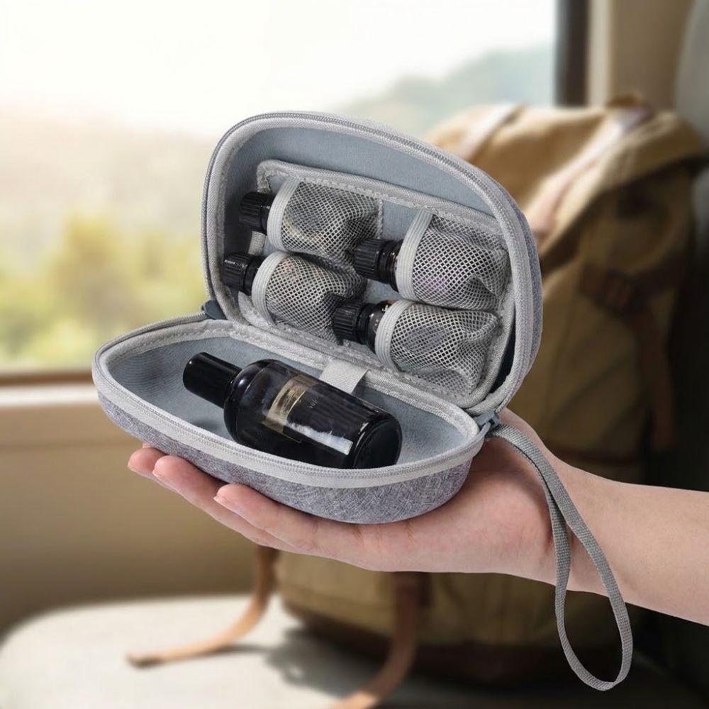 8 Slots Insulin Vials Storage Case Waterproof with Mesh Bag Insulin Cooling Bag EVA Dust-proof Insulin Organizer Case