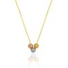 Silver Gold Gilded Sim Model Dorica Necklace