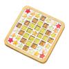 DIY Glass Mosaic Tile Coaster Set Mixed Color Mosaic Kit with Wooden Coaster Kids Adults Handmade Mosaic Crafts Coaster with Accessories