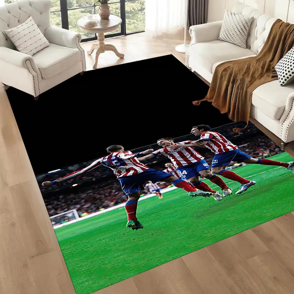 Atletico Madrid Floor Rug Office Rug Suitable For Living Rooms Entryway Outdoor Foyer Antislip Rug Decorate Offices Birthdaychristmas Gift