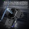 Ny QI Induktion Biltelefonhållare 15W Trådlös laddning Billaddare Luftventil Dashboard Support för iPhone 12 13 14 8 Samsung LG