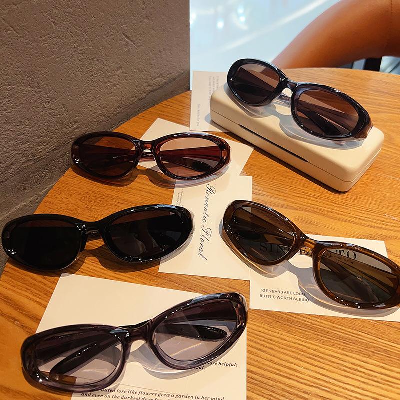 Vintage Cat Eye Sunglasses Women For Men Luxury Brand Designer Sun Glasses Punk Popular Hip Hop Outdoor Sport Goggle Uv400