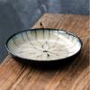 Japanese-style High Grade Kiln Change Glazed Ceramic Sushi Plate Tray Plate Snack Tray Restaurant Dinner Plates Round Tableware