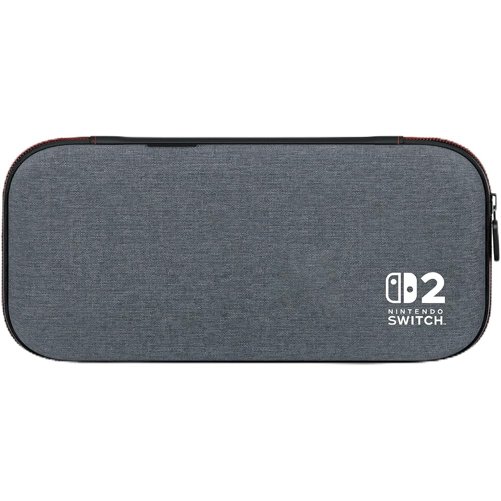 PowerA Slim Case for Nintendo Switch 2 Dark Gray - Durable, Lightweight, Protective Gaming Accessory