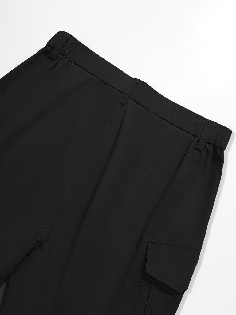 Men's Outdoor Tactical Pants - Spring/Summer Casual Workwear, Functional Straight-leg Training Pants #8725