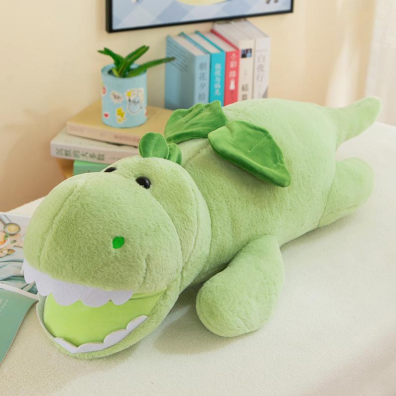 

Party Style Dinosaur Pillow Long Strip Flying Dragon Doll Cute Girl Sleeping Legs Plush Toy Doll Rag Doll 70cm(0.46kg)