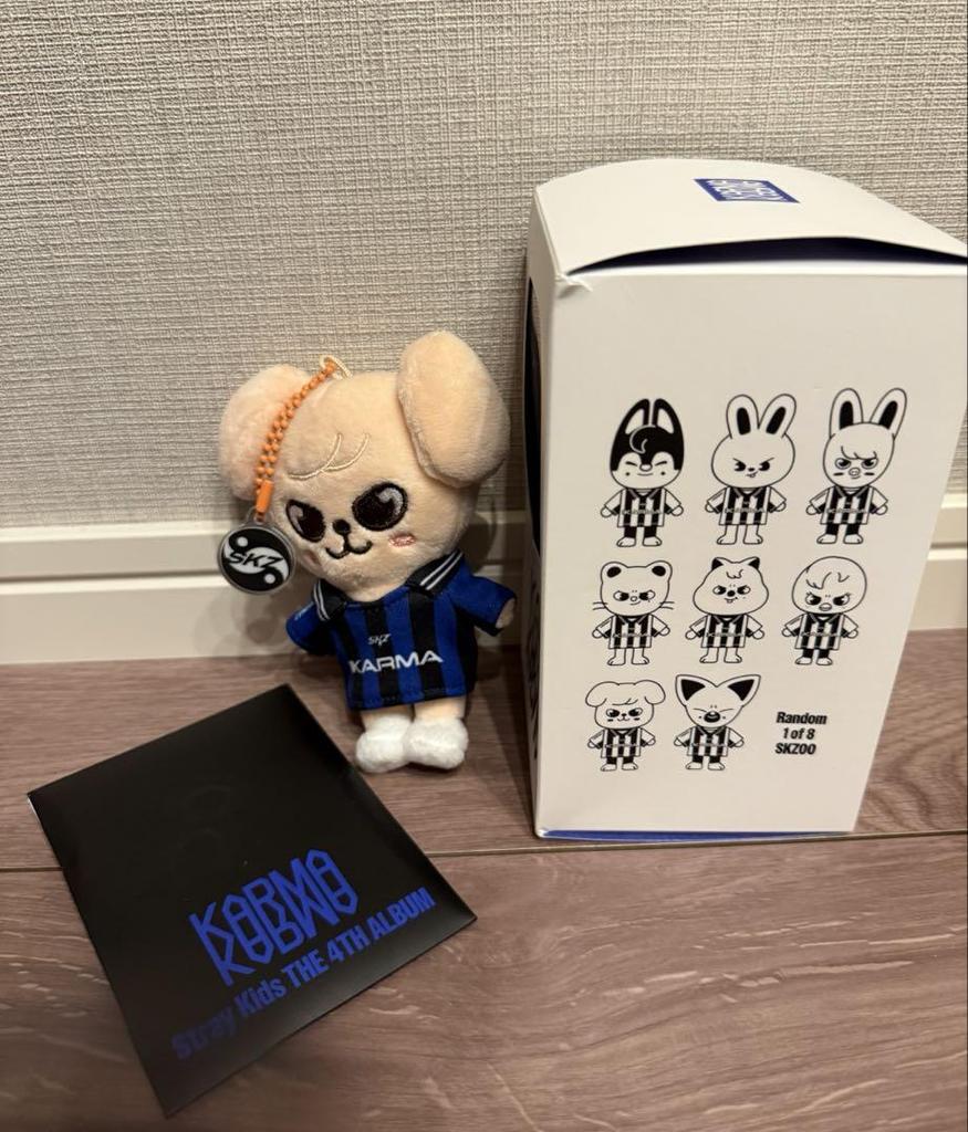 [USED] StrayKids KARMA skzoo Keyring Plush Seungmin