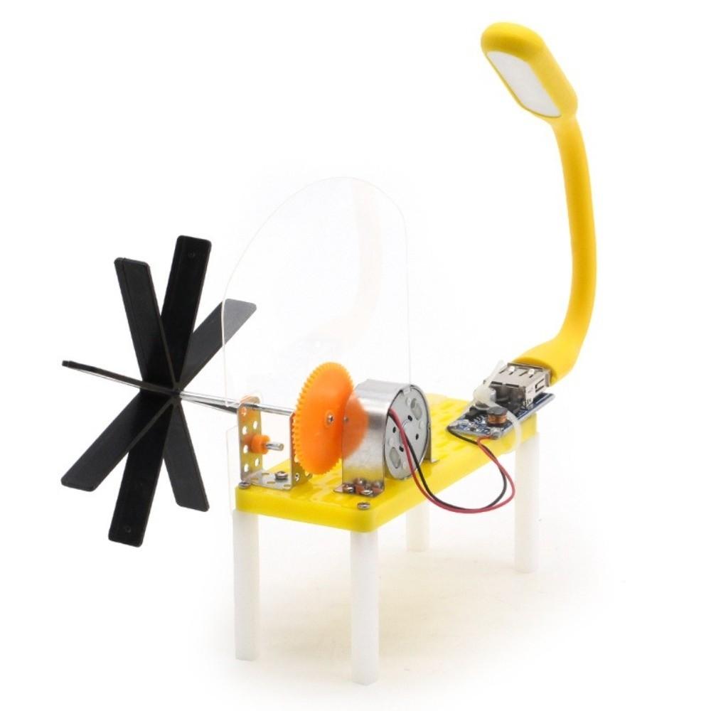 DIY Science Experiment Kit Handcrafted Teaching Tool Gift Hydroelectric Generate Model  Children