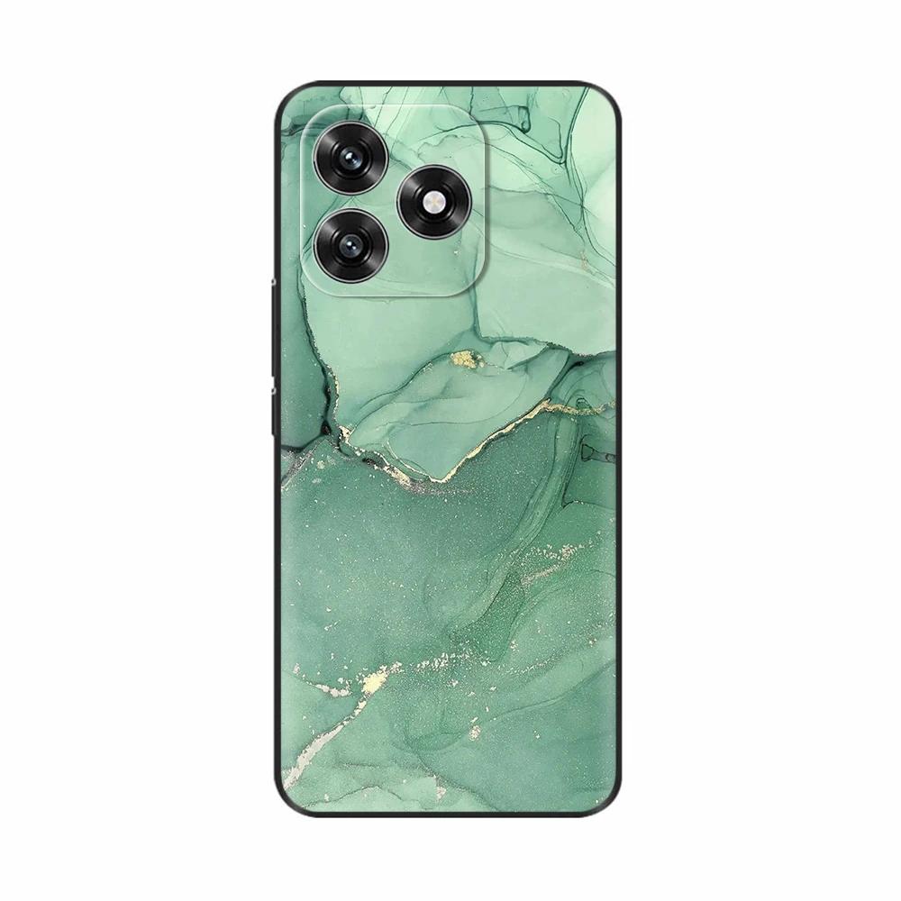 For Honor X5c Plus Case Luxury Painted Back Cover Soft Silicone Case For Honor X5c Plus X5 C Plus Proective Phone Cases Fundas