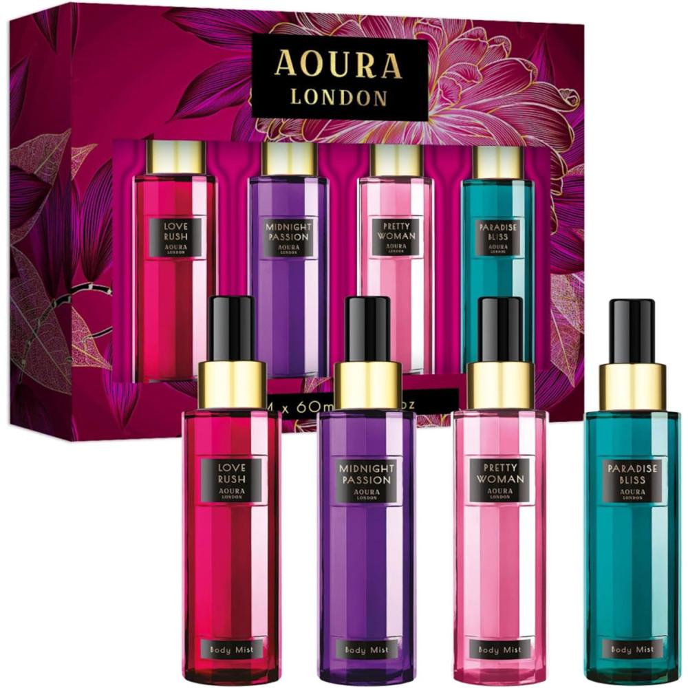 Aoura - Body Mist Set 4 X 60ml - 