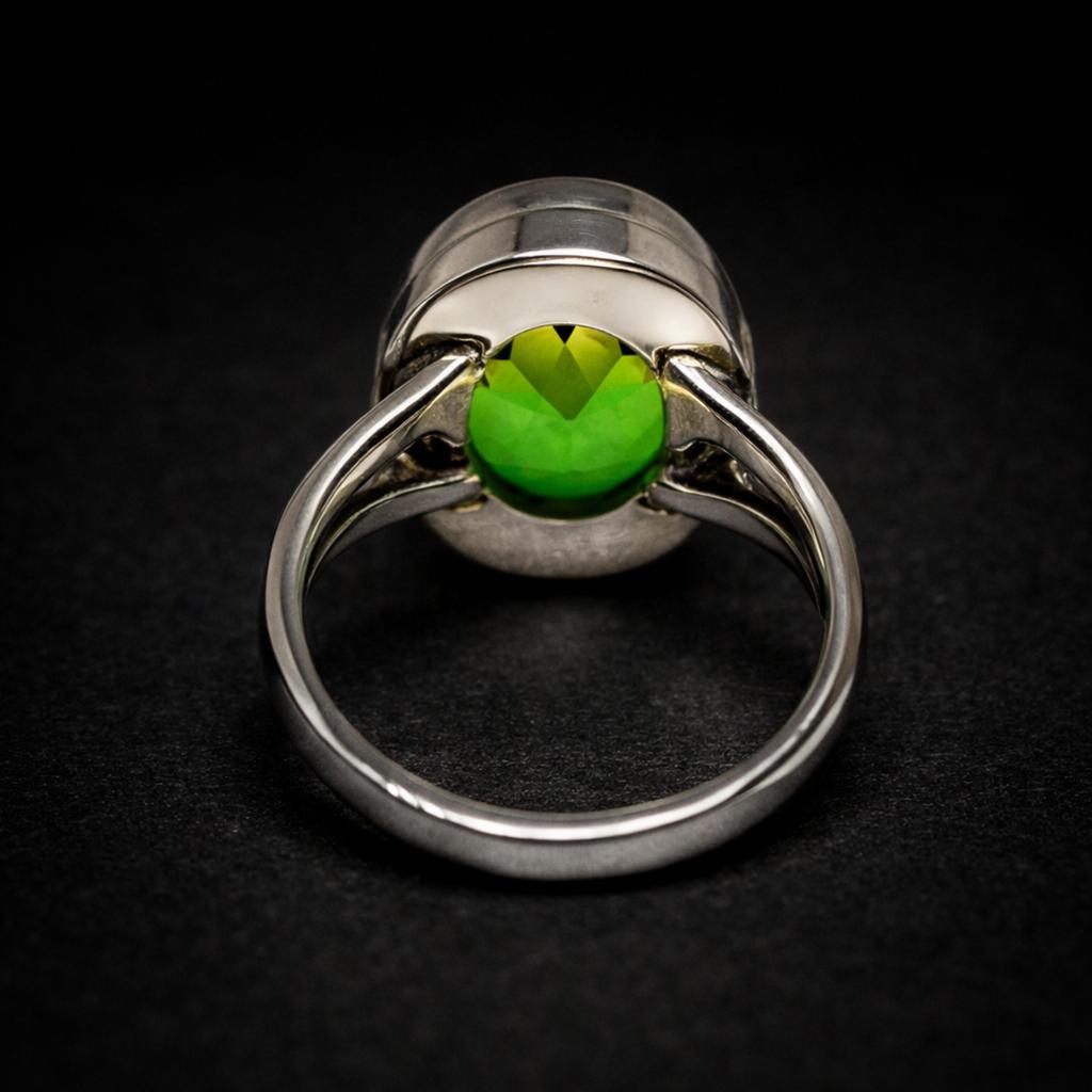 Watermelon Tourmaline Ring, 925 Solid Sterling Silver, Tourmaline Multi Color Ring, Boho Ring, Gemstone Ring, Handmade Jewelry