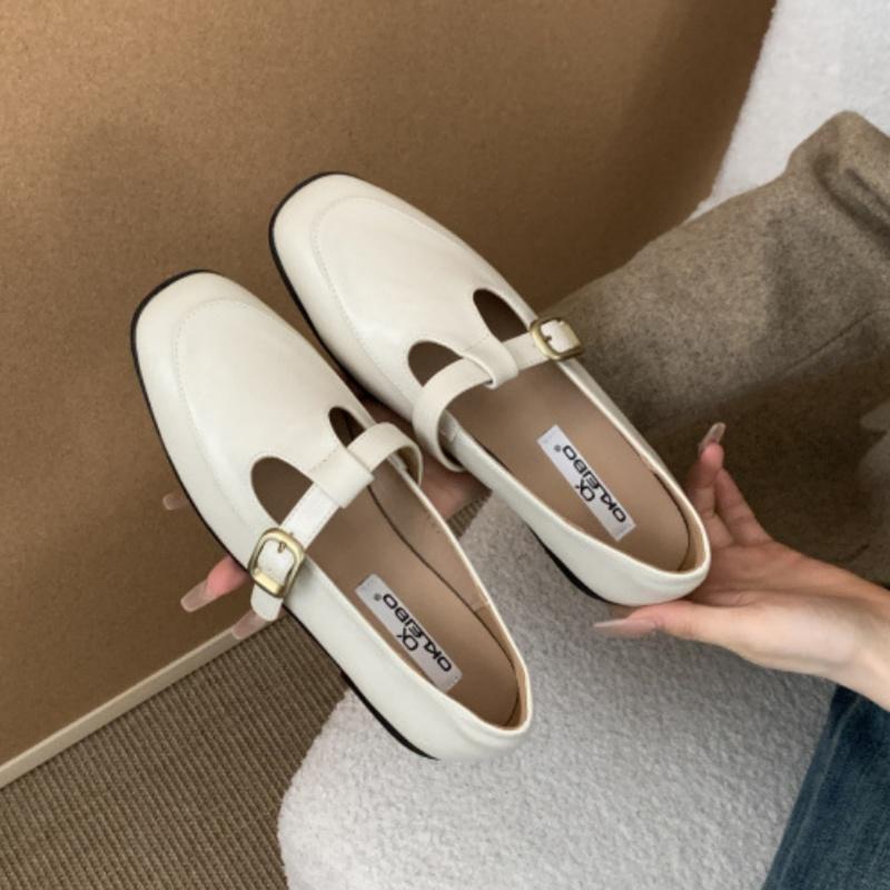 Fashion 2025 New Fashion Women Loafers Mary Jane Spring Autumn Breathable Flat Shoes Casual Comfortable Soft Shoes Elegant Dress Flats