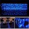 Outdoor Rainproof Solar LED String Lights - Colorful PVC Tube for Courtyard Decoration