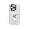 Luxury Clmj SWAG Violet Garland Phone Case for Samsung Galaxy A56 S23 S24 S25 S26 FE Plus Ultra Edge 4G 5G Double-layer Cover